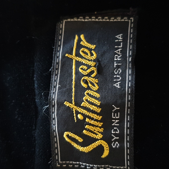 Vintage Suitmaster black wool jacket with velvet trim - Picture 10 of 16